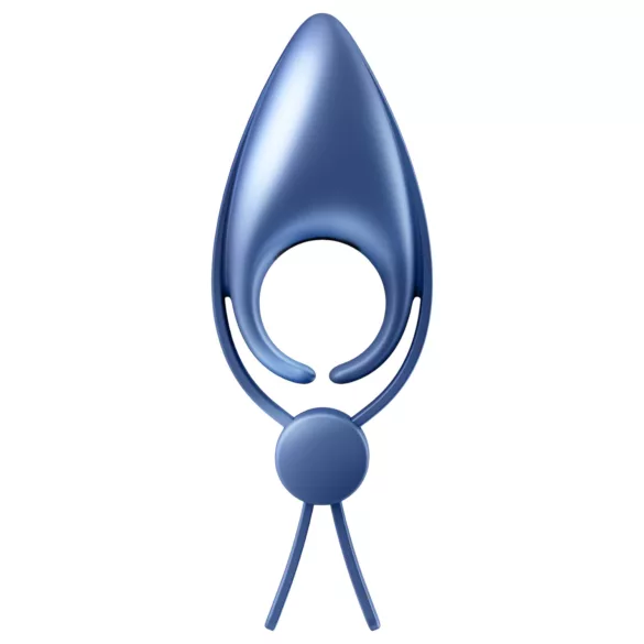 Satisfyer Sniper - Oppladbar vibrasjons penisring (blå)