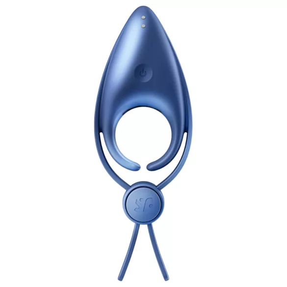 Satisfyer Sniper - Oppladbar vibrasjons penisring (blå)