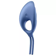 Satisfyer Swordsman - oppladbar, vibrerende penisring (blå)