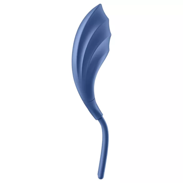 Satisfyer Swordsman - oppladbar, vibrerende penisring (blå)