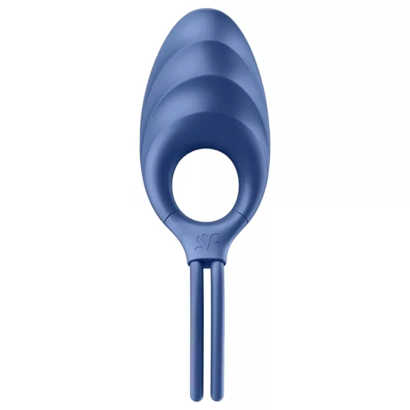 Satisfyer Swordsman - oppladbar, vibrerende penisring (blå)
