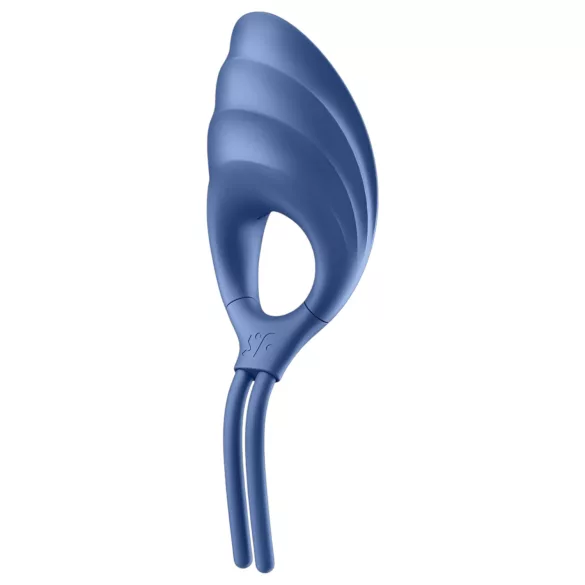 Satisfyer Swordsman - oppladbar, vibrerende penisring (blå)