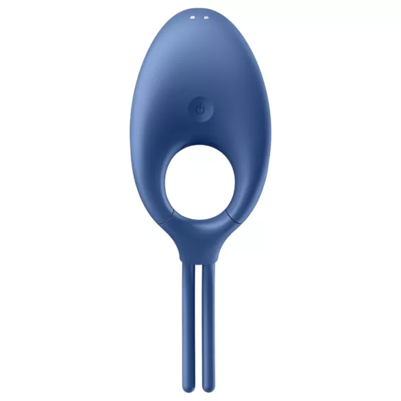 Satisfyer Swordsman - oppladbar, vibrerende penisring (blå)