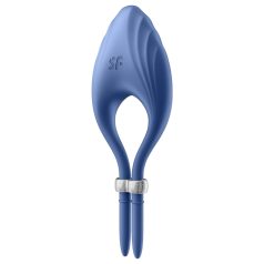   Satisfyer Duelist - oppladbar vibrasjonsring for penis (blå)