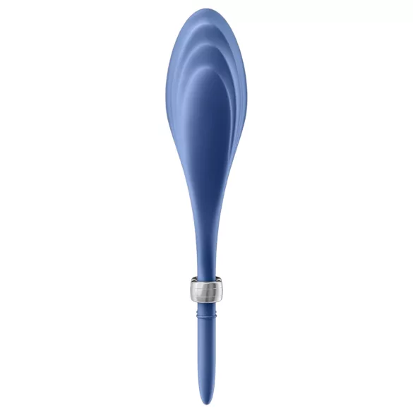 Satisfyer Duelist - oppladbar vibrasjonsring for penis (blå)