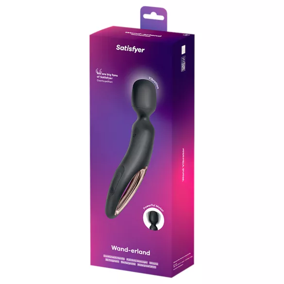 Satisfyer Wand-erland - massasjerende vibrator (svart)