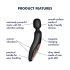 Satisfyer Wand-erland - masserende vibrator (svart)
