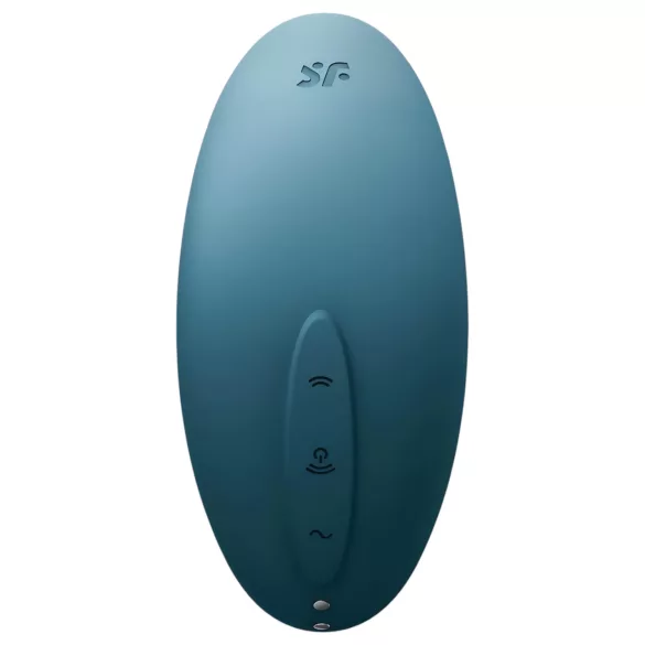 Satisfyer Vulva Lover 2 - oppladbar lufttrykks-klitorisvibrator (blå)