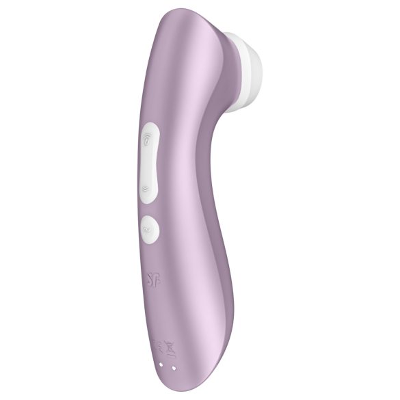 Satisfyer Pro 2+ luftbølgestimulator for klitoris (lilla)
