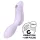 Satisfyer Curvy Trinity 2 - luftimpuls 2-i-1 vibrator (lilla)
