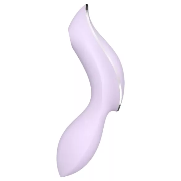 Satisfyer Curvy Trinity 2 - luftimpuls 2-i-1 vibrator (lilla)