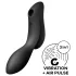 Satisfyer Curvy Trinity 2 - pulserende 2-i-1 vibrator (svart)