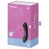 Satisfyer Curvy Trinity 4 - luftbølge 2-i-1 vibrator (svart)