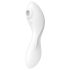Satisfyer Curvy Trinity 5+ - smart 2-i-1 vibrator (hvit)
