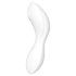 Satisfyer Curvy Trinity 5+ - smart 2-i-1 vibrator (hvit)