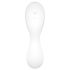 Satisfyer Curvy Trinity 5+ - smart 2-i-1 vibrator (hvit)