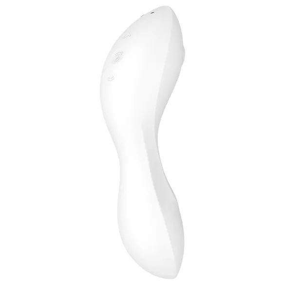 Satisfyer Curvy Trinity 5+ - smart 2-i-1 vibrator (hvit)