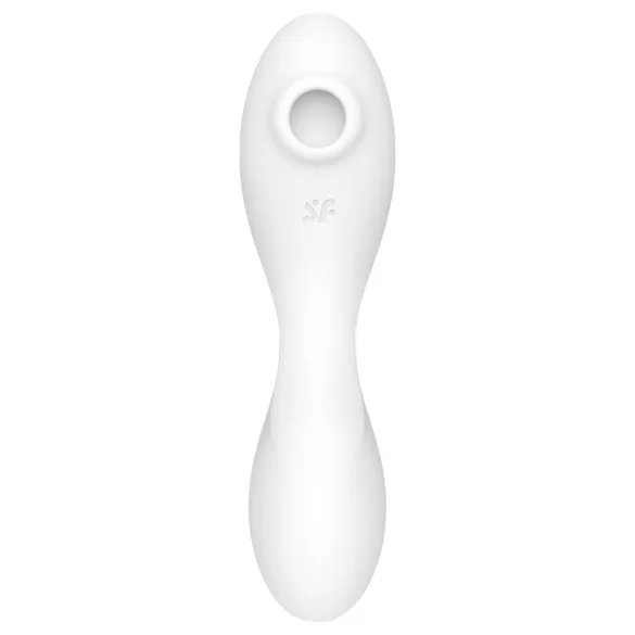 Satisfyer Curvy Trinity 5+ - smart 2-i-1 vibrator (hvit)