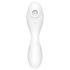 Satisfyer Curvy Trinity 5+ - smart 2-i-1 vibrator (hvit)