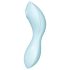 Satisfyer Curvy Trinity 5+ - smart 2-i-1 vibrator (blå)