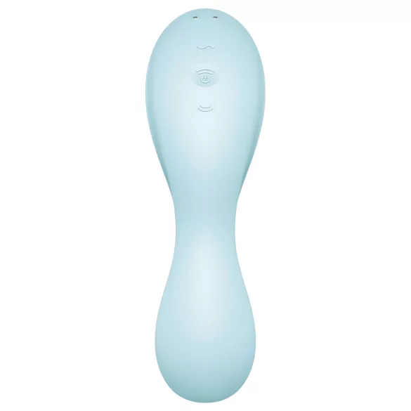 Satisfyer Curvy Trinity 5+ - smart 2-i-1 vibrator (blå)