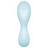 Satisfyer Curvy Trinity 5+ - smart 2-i-1 vibrator (blå)