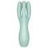 Satisfyer Threesome 3 - oppladbar klitorisvibrator (mint)