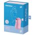 Satisfyer Cotton Candy - oppladbar lufttrykk-klitorisvibrator (lilla)