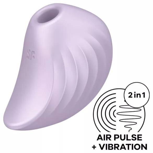 Satisfyer Pearl Diver - luftbølgede klitorisstimulator (lilla)