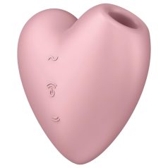   Satisfyer Cutie Heart - oppladbar lufttrykk klitorisstimulator (rosa)