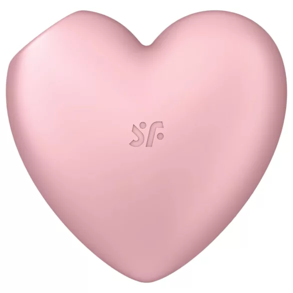 Satisfyer Cutie Heart - oppladbar lufttrykk klitorisstimulator (rosa)