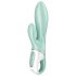 Satisfyer Air Pump Bunny 5 - smart oppblåsbar vibrator (mint)