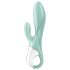 Satisfyer Air Pump Bunny 5 - smart oppblåsbar vibrator (mint)