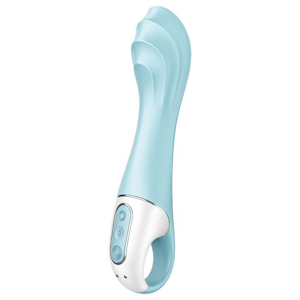 Satisfyer Air Pump Vibrator 5 - smart oppblåsbar vibrator (blå)