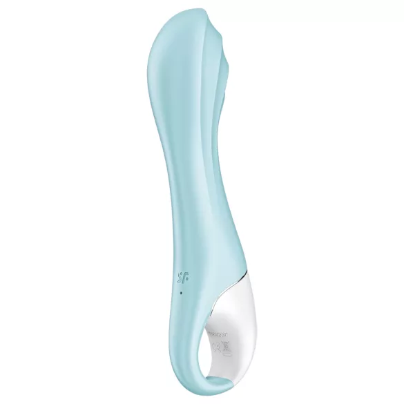 Satisfyer Air Pump Vibrator 5 - App-styrt (blå)