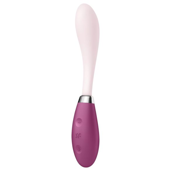 Satisfyer G-Spot Flex 3 - oppladbar G-punktvibrator (rosa-rød)