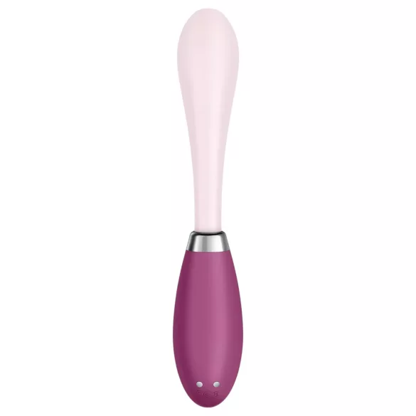 Satisfyer G-Spot Flex 3 - oppladbar G-punktvibrator (rosa-rød)