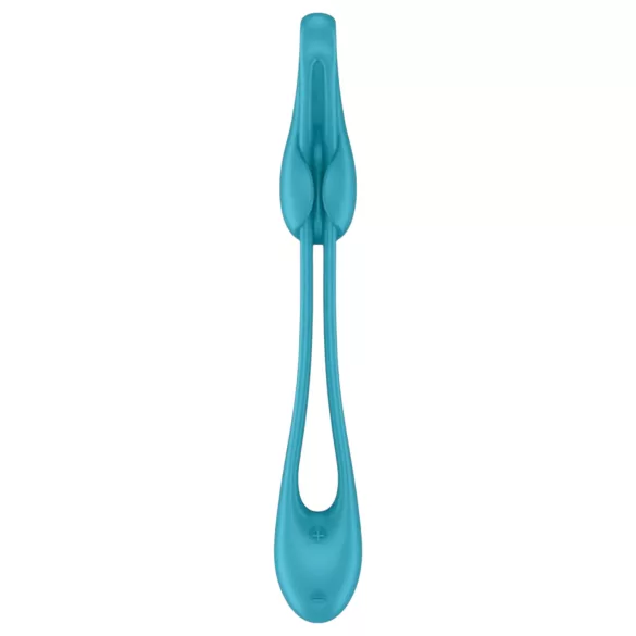 Satisfyer Plug & Play - oppladbar analvibrator og penisring (blå)