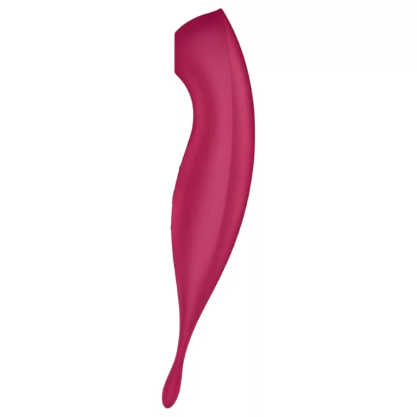 Satisfyer Twirling Pro - App-styrt klitorisstimulator (rød)