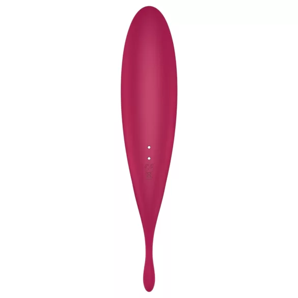 Satisfyer Twirling Pro - App-styrt klitorisstimulator (rød)