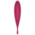 Satisfyer Twirling Pro - smart 2-i-1 klitorisvibrator (rød)