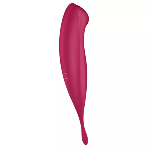 Satisfyer Twirling Pro - App-styrt klitorisstimulator (rød)