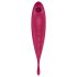 Satisfyer Twirling Pro - smart 2-i-1 klitorisvibrator (rød)