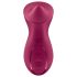 Satisfyer Exciterrr - roterende perlevibrator for klitoris (rød)