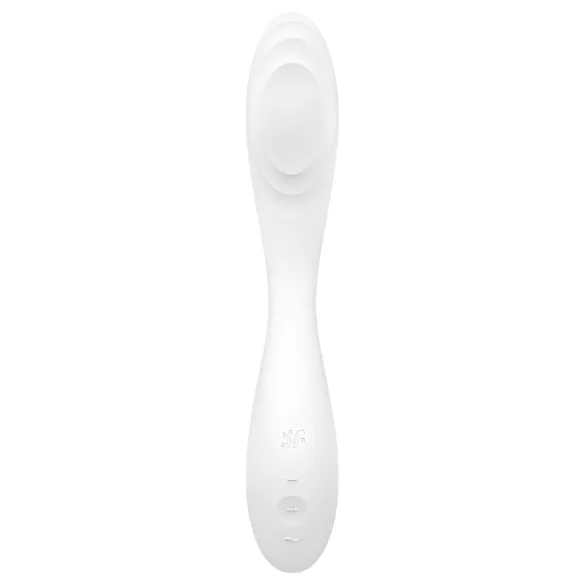 Satisfyer Rrrolling - G-punktsvibrator med bevegelig kule (hvit)