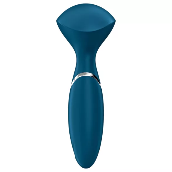 Satisfyer Mini Wand-er - vanntett massasjevibrator (blå)