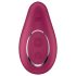 Satisfyer Dipping Delight - oppladbar klitorisvibrator (rød)