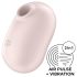 Satisfyer Pro To Go 2 - luftbølgevibrator for klitoris (beige)