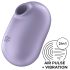 Satisfyer Pro To Go 2 - Oppladbar, Lufttrykkbasert Klitorisstimulator (lilla)