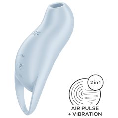   Satisfyer Pocket Pro 1 - luftbølgestimulator for klitoris (blå)
